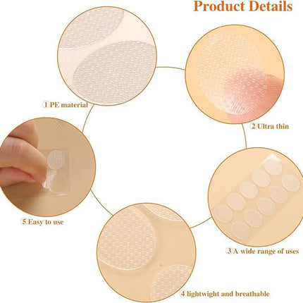Lobe Wonder - The ORIGINAL Ear Lobe Support Patch for Pierced Ears - Eliminates the Look of Torn or Stretched Piercings - Protects Healthy Ear Lobes from Tearing - 60 Patches - Clear & Latex-Free