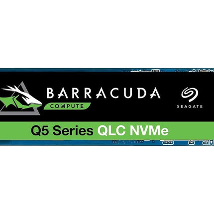 Seagate BarraCuda Q5 SSD, 1TB, Internal SSD, M.2 NVMe PCIe Gen3 �4, 3D QLC, for Desktop or Laptop (ZP1000CV3A001)