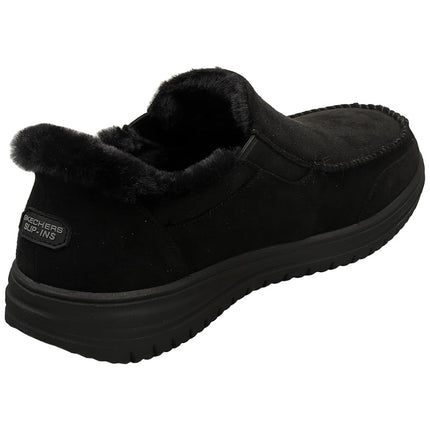 Skechers Men's Murette Scofield Loafer Trainer, Black, 9.5 UK
