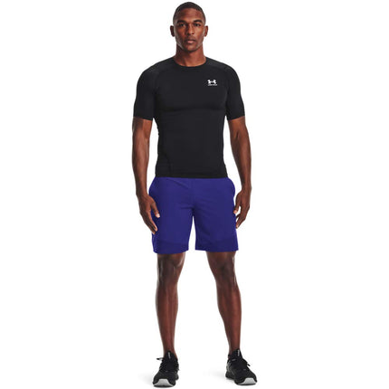 Under Armour Mens UA HG Armour Comp SS, short-sleeved sports t-shirt for men, comfortable and lightweight gym clothes for workouts
