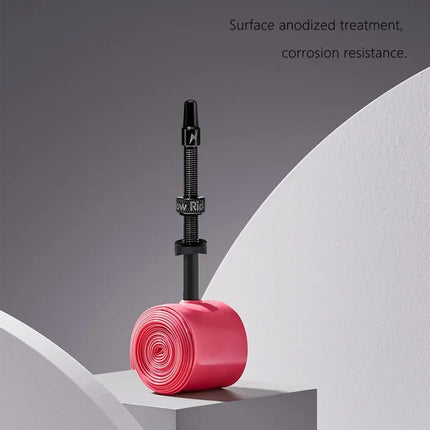 2 Pack Ridenow TPU Tubes 700x18-32C/32-47C with Metal Presta Valve, Removable Valve Core