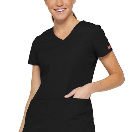 Dickies Women's EDS Signature Scrubs Jr. Fit V-Nec