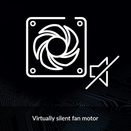 ARCTIC P12 Silent - PC Fan, 120mm Fan, PC Case Fan, Pressure-optimised, Very quiet motor, Computer, Fan Speed: 1050 rpm - Black