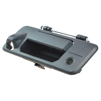 TRQ Tailgate Handle Black Compatible with 2016-2019 Toyota Tacoma 2014-2019 Tundra