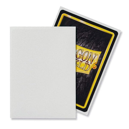 10 Packs Dragon Shield Matte Standard Size 100 ct Card Sleeves Display Case White