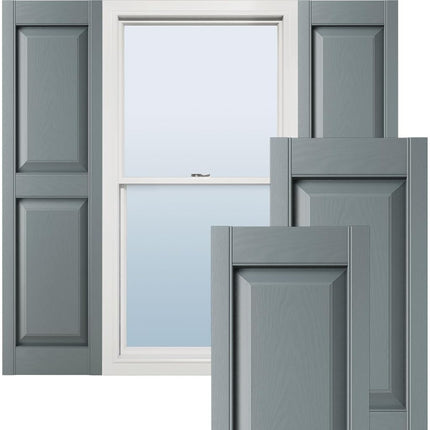 Lifetime LP2S12X03100SC Raised Panel Window Installation Lok's & Matching Screws (Per Pair) Vinyl Shutters, 12-in. W x 31-in. H, 419-Storm Cloud