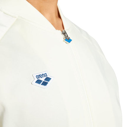 ARENA Women's Icons Relax IV Team Jacket Full-Zip Track Jacket Regular Fit Side Pockets Retro Logo Sporty Athletic Coat