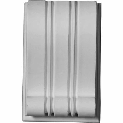Ekena Millwork COR05X03X08EL 5 3/8" W x 3 1/8" D x 8 1/4" H Elsinore Corbel, White