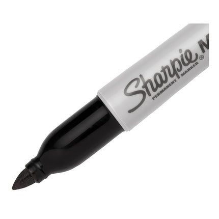 Sharpie Permanent Markers, Fine Point, Black, 72-Pack Canister