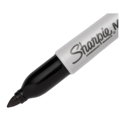 Sharpie Permanent Markers, Fine Point, Black, 72-Pack Canister