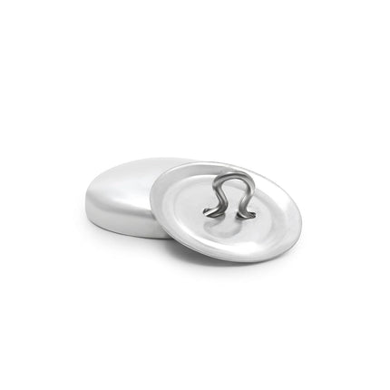 Dritz Cover Button Kit with Tools, Nickel, Size 30-3/4-Inch