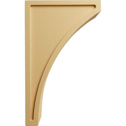 Ekena CORW03X08X14LWAL 3-Inch Width x 8 1/2-Inch Depth x 14-Inch Height Jumbo Lawson Wood Corbel - Alder