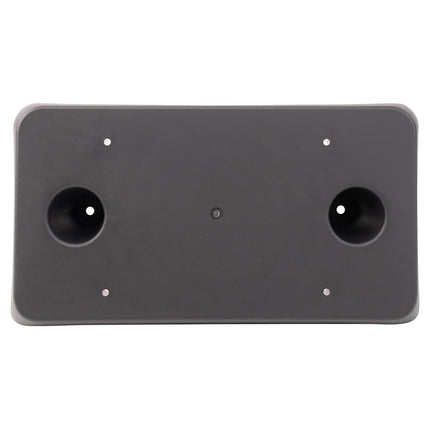 TRQ Front License Plate Bracket Black Compatible w