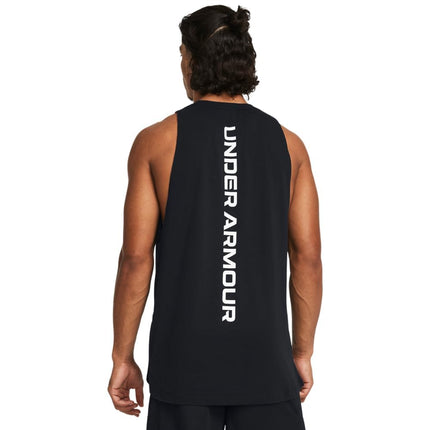 Under Armour Men's UA Baseline Cotton Tank Shirt Black