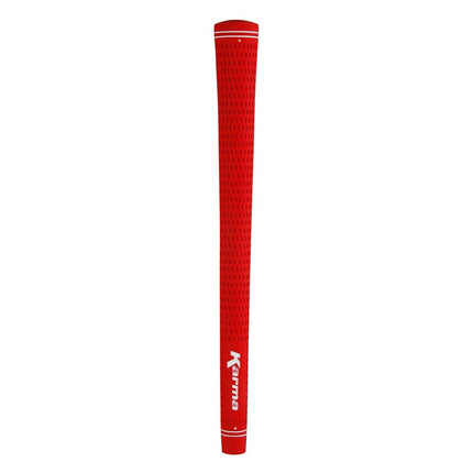 Karma Velour Red Midsize (+1/32") Golf Grips (9 Pack)