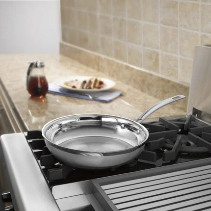 Cuisinart MCP22-24N MultiClad Pro Stainless 10-Inch Open Skillet Silver