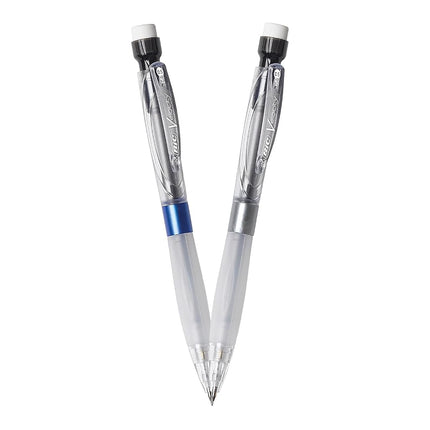 BIC .5mm 2ct Mechanical #2 Pencil with Refills - Velocity Max Black