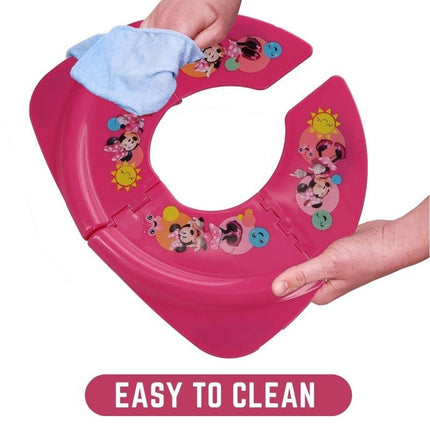 Disney Minnie Mouse Smile Folding Potty Seat - Travel Potty Training Seat