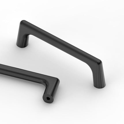 Asidrama 10 Pack 3.75 Inch(96mm) Matte Black Cabin