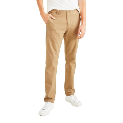 Dockers Men's Slim Fit Smart 360 Flex Ultimate Chino Pants Casual, New British Khaki, 34W x 30L