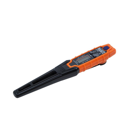 Termómetro digital de bolsillo Klein Tools ET05, termómetro HVAC de lectura instantánea con pantalla retroiluminada, amplio rango de medición, grados Fahrenheit y Celsius