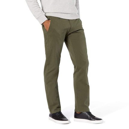 DOCKERS mensStraight Fit Smart 360 Flex Ultimate Chino Casual Pants - Green - 32W x 30L