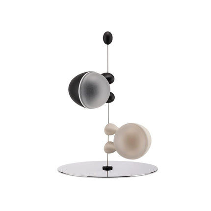 Alessi ASG02 BW Lilliput Salt/Pepper, Black, White