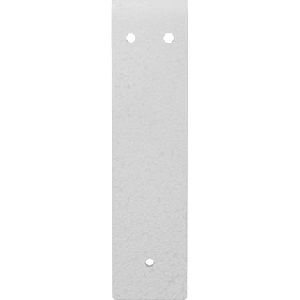 Ekena Millwork BKTM02X08X08STHWH Steel Bracket Stockport, 2"W x 8"D x 8"H, Hammered White