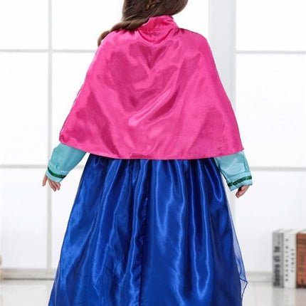Dressy Daisy Little Girls' Ice Princess Dress with Cape, Dark Blue, Size 6
