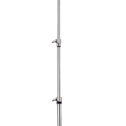 Soporte de platillo de jirafa Yamaha; peso medio; patas de un solo refuerzo.