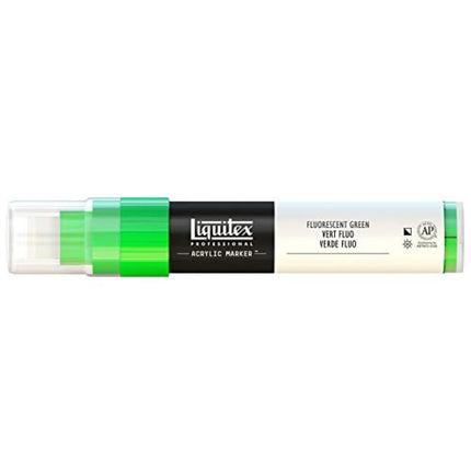 Rotulador ancho Liquitex Professional, verde fluorescente