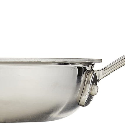 Cuisinart MultiClad Pro 8" Non-Stick Open Skillet, MCP22-20NSN, Stainless Steel