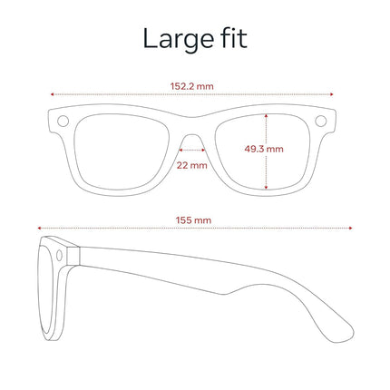 RAY-BAN Meta Gen 2 Wayfarer - AI Glasses for Men & Women - Matte Black