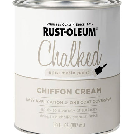 Rust-Oleum Chiffon Cream Chalked All-in-One Ultra 