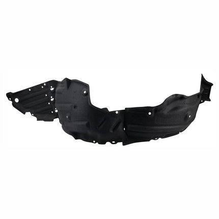 TRQ Front Left Inner Fender Liner Black Drivers Si