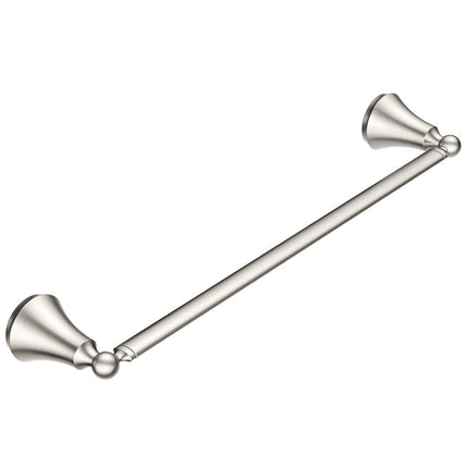 Moen YB5218BN Wynford Towel Bar, Brushed Nickel
