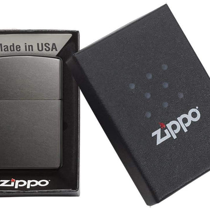 Zippo Plain Grey Dusk Lighter (28378)