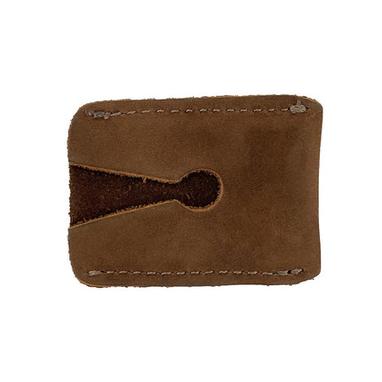 Hide & Drink Leather Double Edge Safety Razor Head Protective Sheath/Shaving Travel Cover Handmade by Swayze Suede