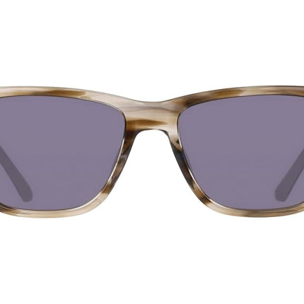Cole Haan Men's Ch6086 Sunglasses, Smoke Horn, 54/17/145