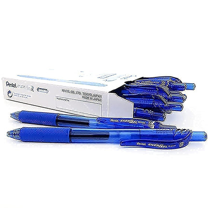 Pentel BLN105 Gel Ink Rollerball Pens with Click T