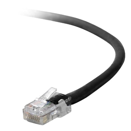Belkin CAT5E Patch Cord Snagless, Black - 10ft