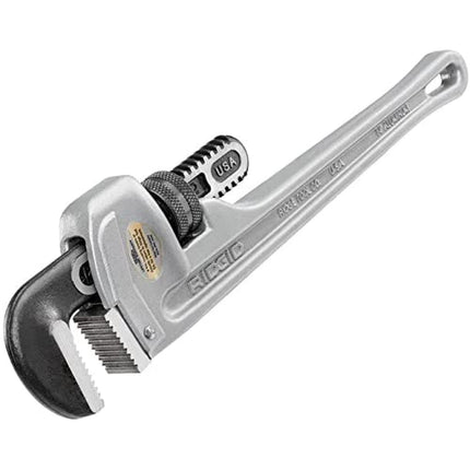 RIDGID 31095 Model 814 Aluminum Straight Pipe Wrench, 14-inch Plumbing Wrench