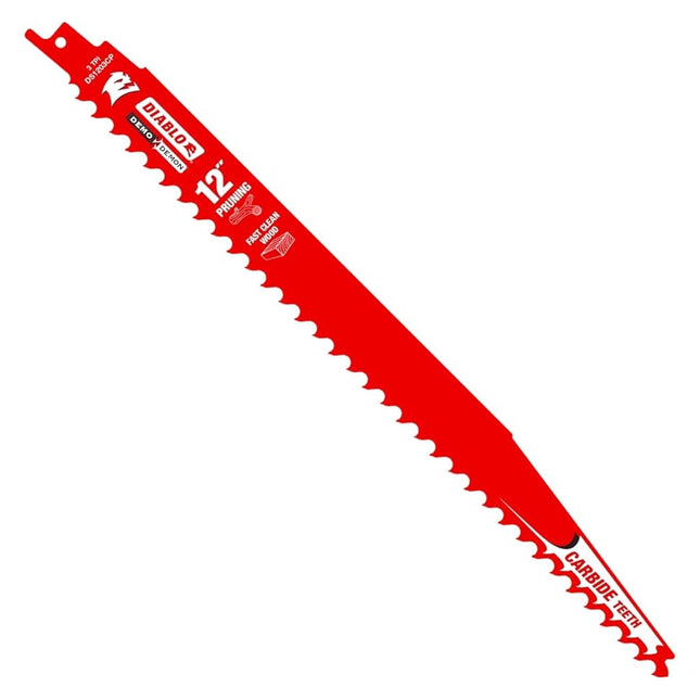 Freud DS1203CP3 Diablo 12" Carbide Pruning Reciprocating Blade (3 Pack)