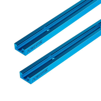 POWERTEC 71118 Double-Cut Profile Universal T-Trac