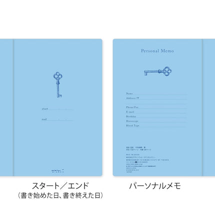 Midori 12860006 Diary, 10-Year Consecutive Door