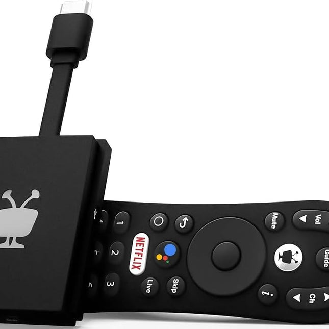 TiVo Stream 4K – Every Streaming App and Live TV on One Screen – 4K UHD, Dolby Vision HDR and Dolby Atmos Sound – Powered by Android TV – Plug-In Smart TV