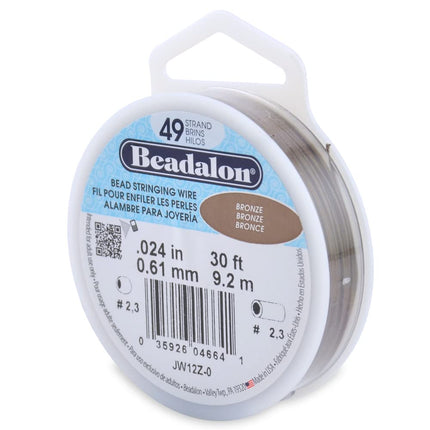 Beadalon 0.61 mm Diameter 9.2 m Reel 49 Strand Wir