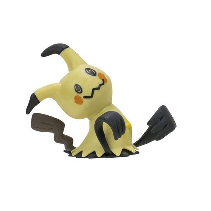 Pokémon Battle Figure 6 Pack-Features 2-Inch Pikachu, Squirtle, Charmander, Bulbasaur, Mimikyu & Toxel-Authentic Details