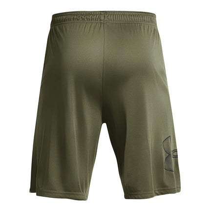 Under Armour UA TECH Graphic Short - Shorts - Bottoms - Marine OD Green/Black - Size: XXL