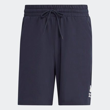 adidas Men's Essentials Logo Shorts, Ink/White, Medium Tall